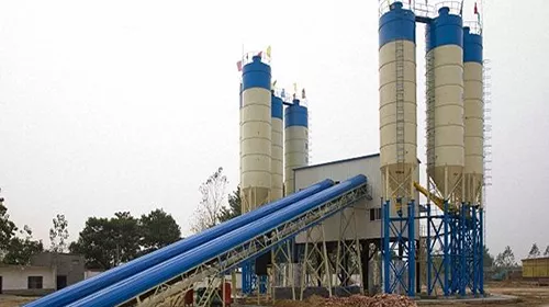 Concrete batching plant in the Chile