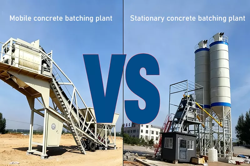 Stationary vs Mobile Batching Plants