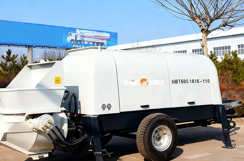 HBT60S1816-110 Trailer Concrete Pump