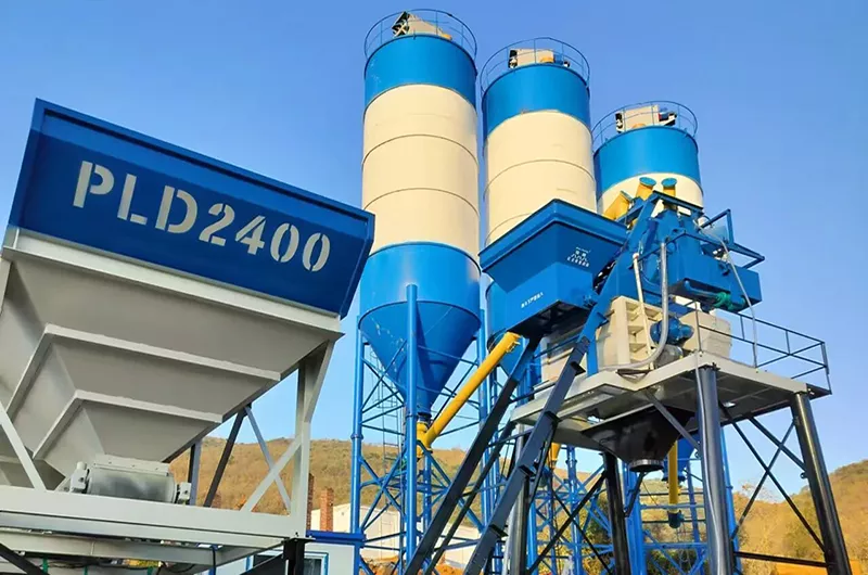 HZS75 Concrete Batching Plant