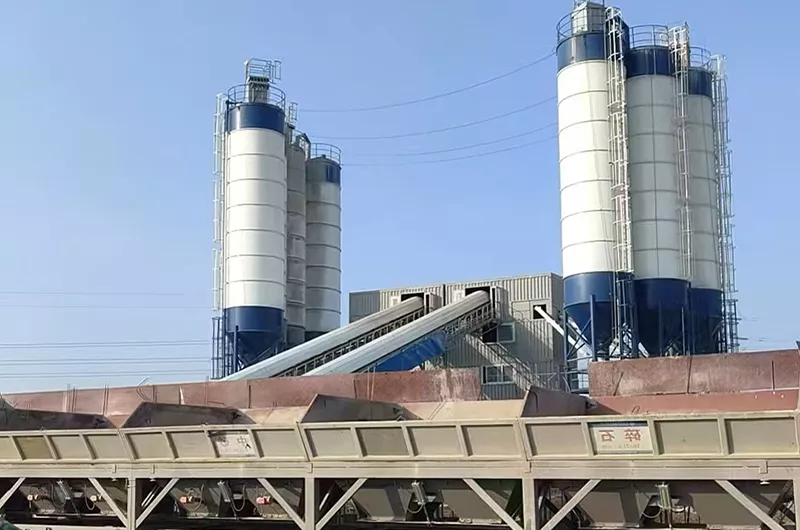HZS120 Concrete Batching Plant
