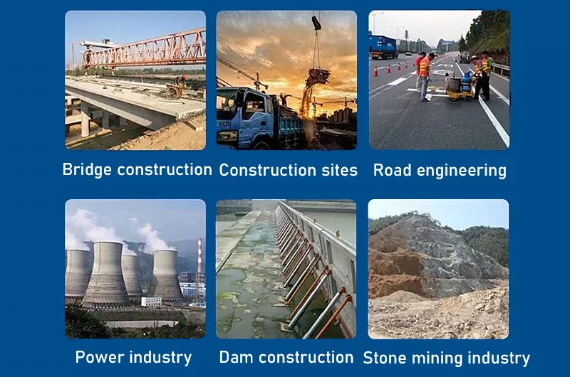 Applications of the HZS120 Concrete Batching Plant