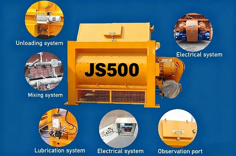 JS500 Concrete Mixer