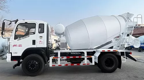 2 Yard Concrete Mixer Truck