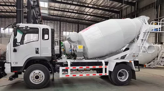 5 Yard Concrete Mixer Truck