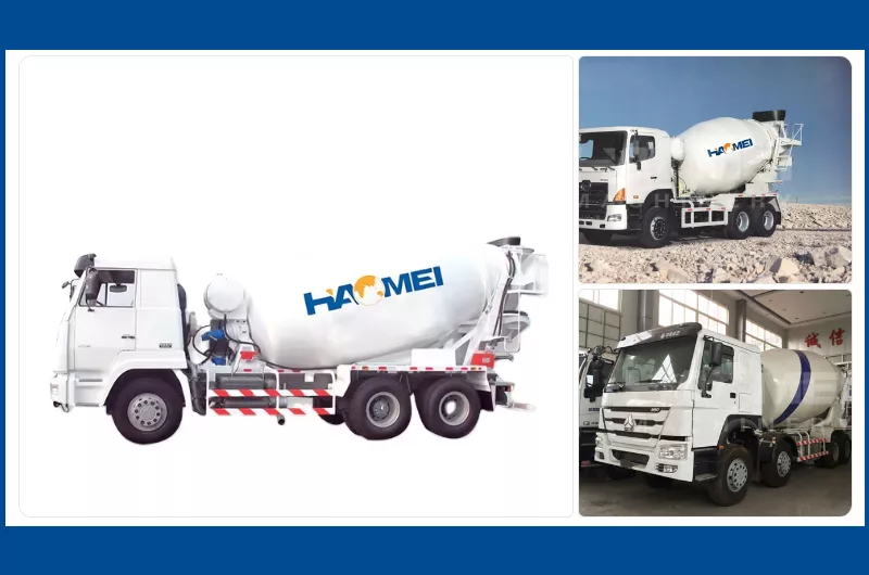 Haomei Machinery Concrete Mixer Truck for Sale