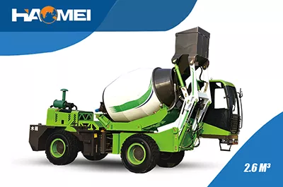 Self Loading Concrete Mixer 2.6 Cubic