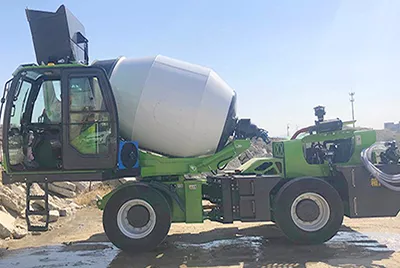 UAE Building Project – 3.5 m³ Self Loading Mixer Case Study
