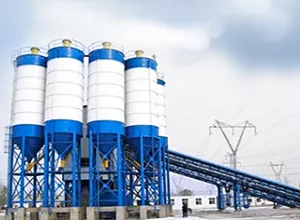 Saudi Arabia HZS150 Concrete Batching Plant Successful Commissioning Case