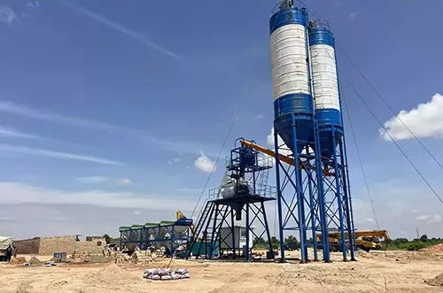 HZS75 Concrete Batching Plant