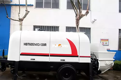 HBT60S1413-130R Trailer Concrete Pump