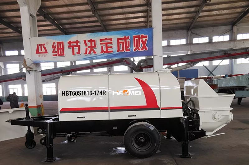 HBT60S1816-174R Trailer Concrete Pump