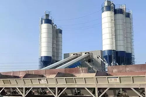 HZS120 Concrete Batching Plant