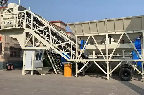 YHZS90 Mobile Concrete Batching Plant